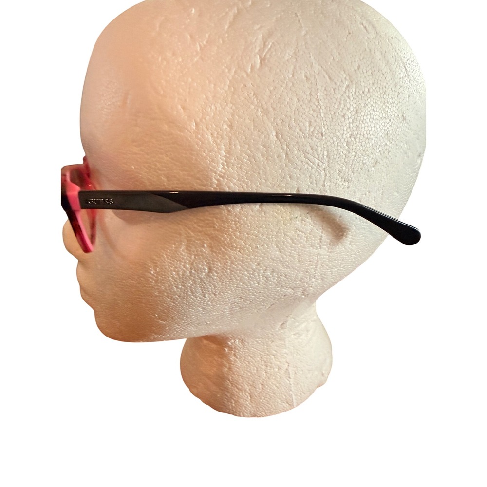 Guess Pink Tortoise Black Rectangular Eyeglass FR… - image 5